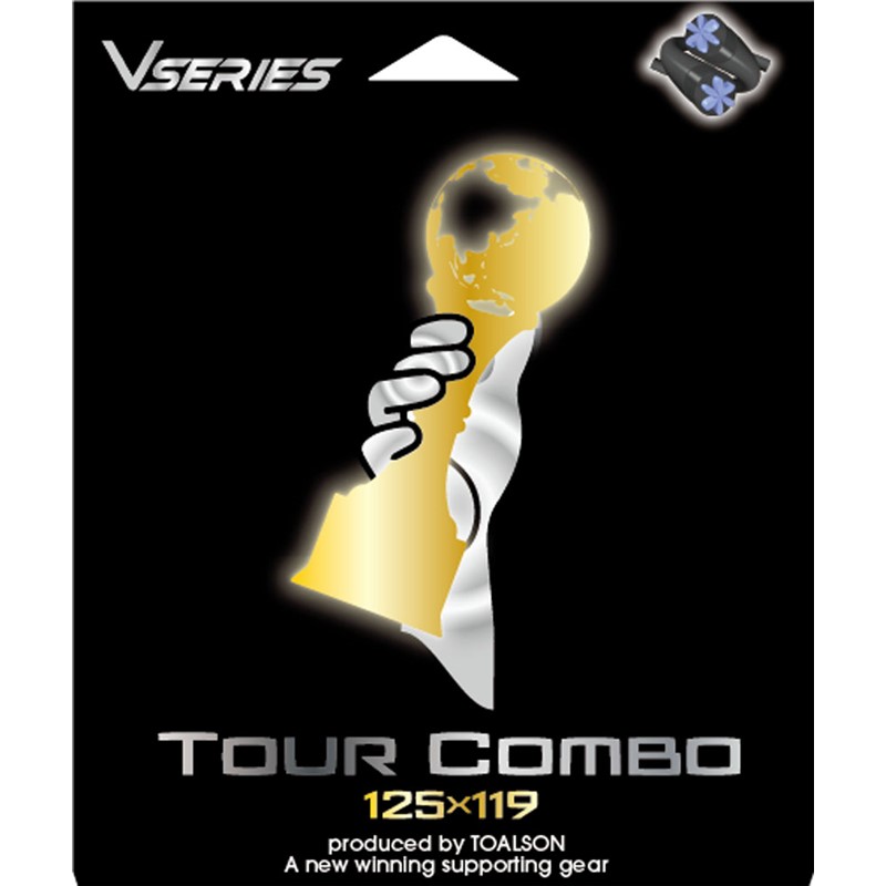 toalson(トアルソン)硬式 TOUR COMBO BOX BK/BK庭球硬式 ガツト(78801001)