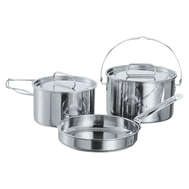 キャプテンスタッグ captainstagラグナステンレスクッカーM仕掛ける M-5530アウトドア食器(M5530)