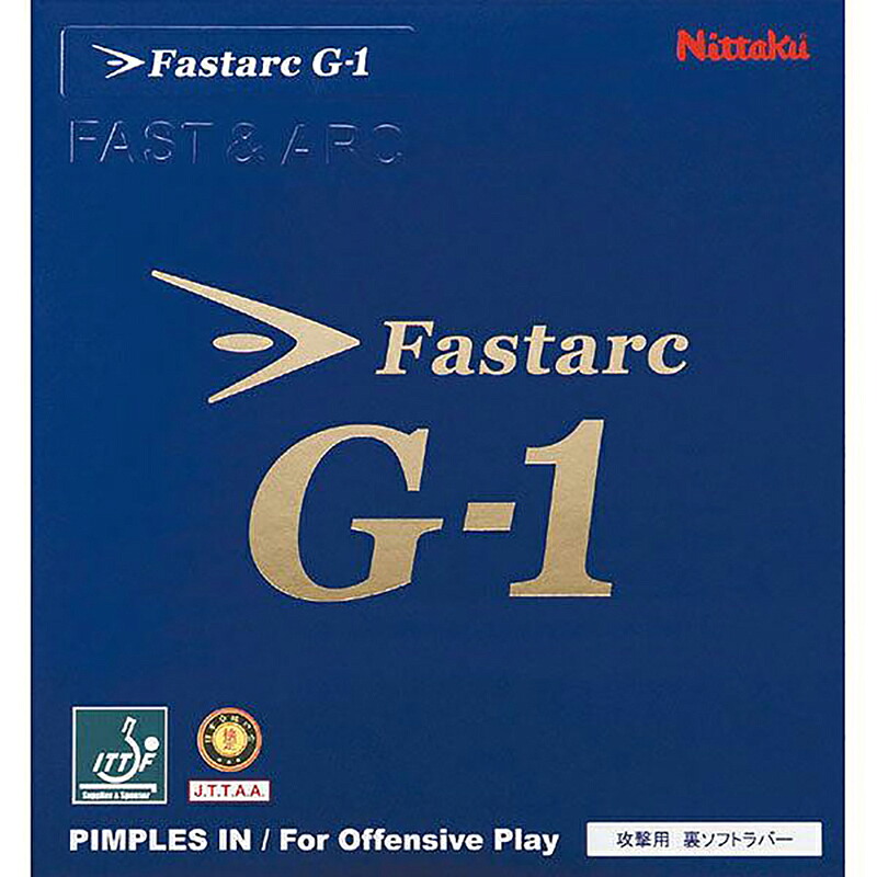ニッタク Nittaku ファスターク G 1 卓球ラバー (NR8702-71)