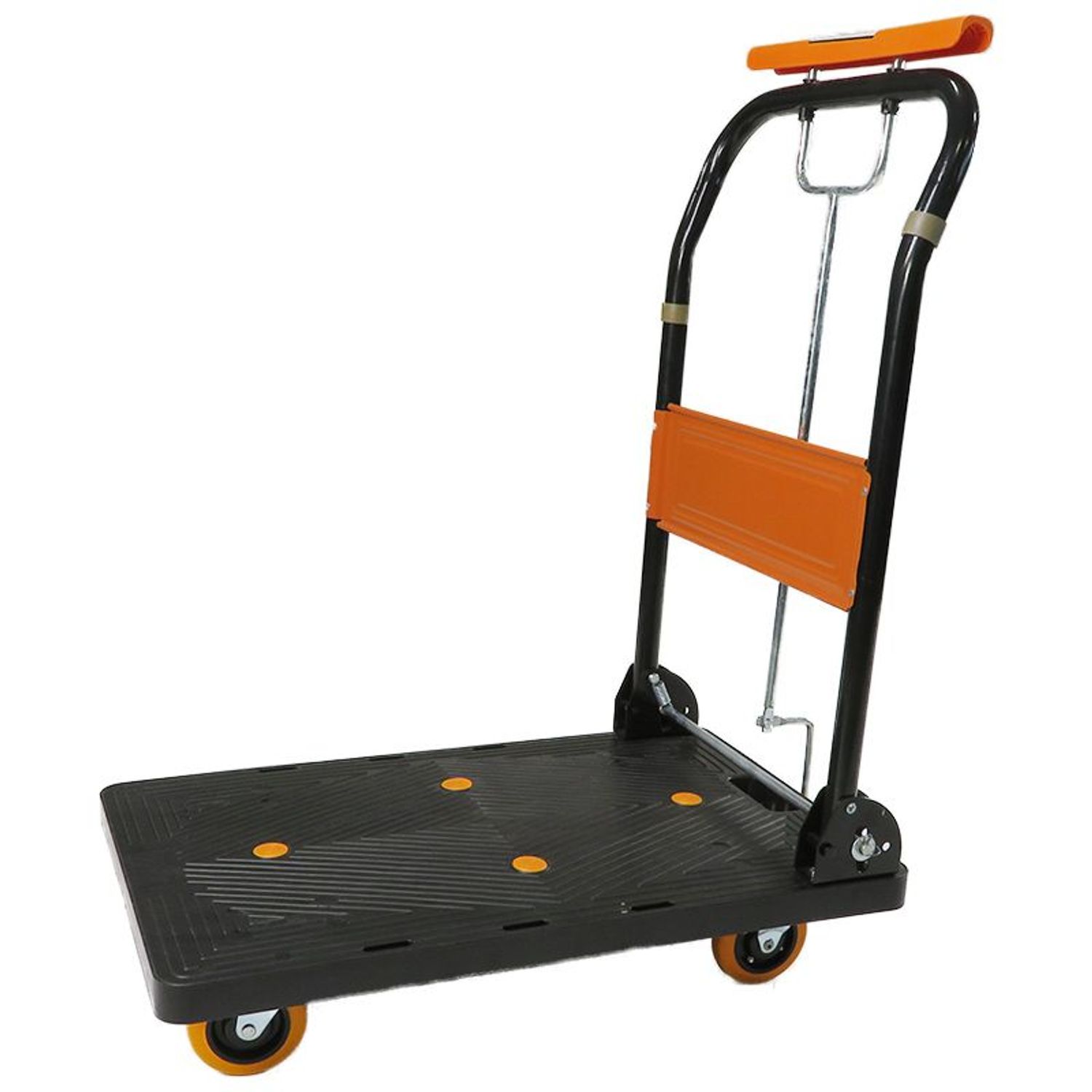 ビバホームオリジナル ハンドブレーキ付きカルシズ樹脂台車