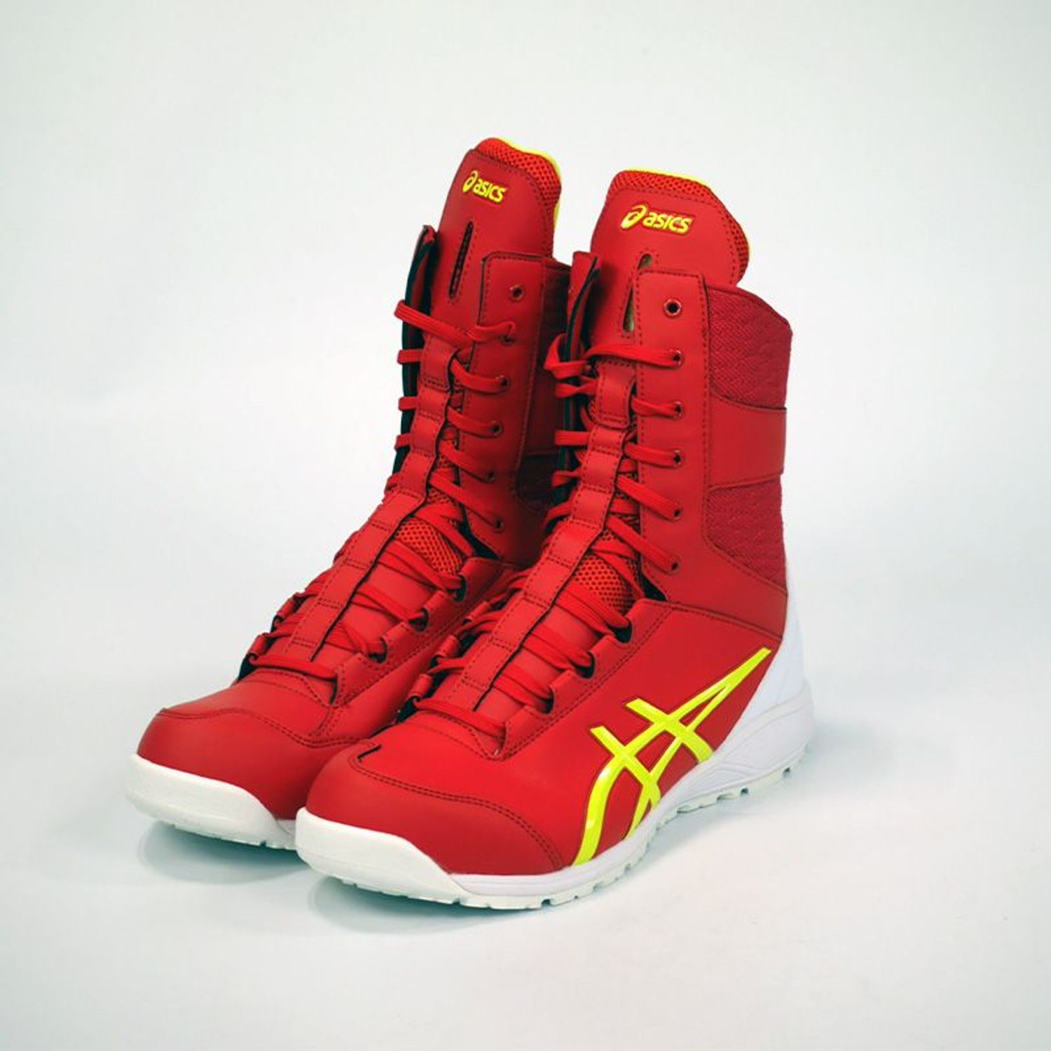 【寸法押さえる】【25珊店卸し資産境界線】アシックス（ASICS） ウィンジョブCP403セーフティシューズ TS 赤いこと