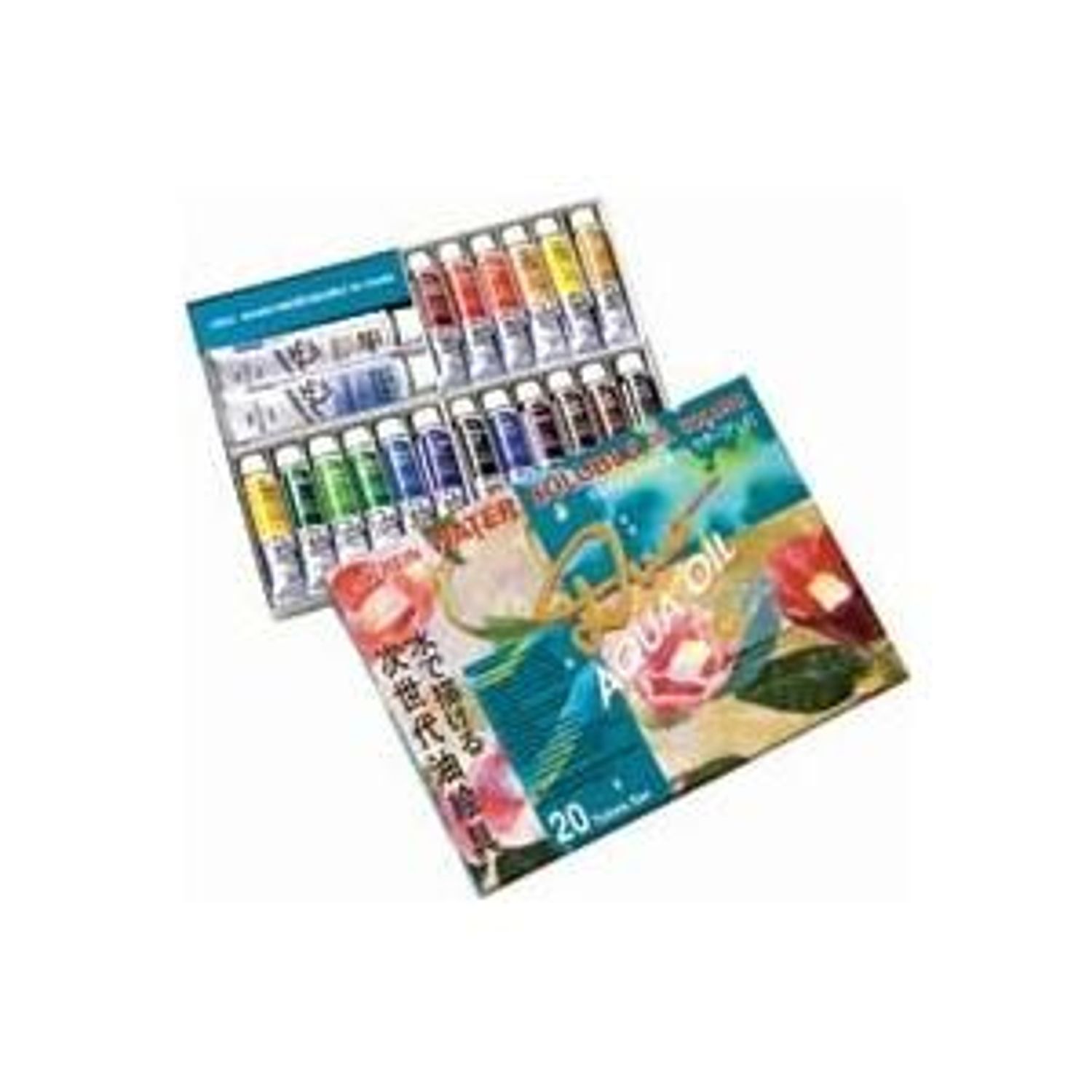 ホルベイン 油絵具 アクアオイルカラー 二重奏 DU921 20本仕掛ける