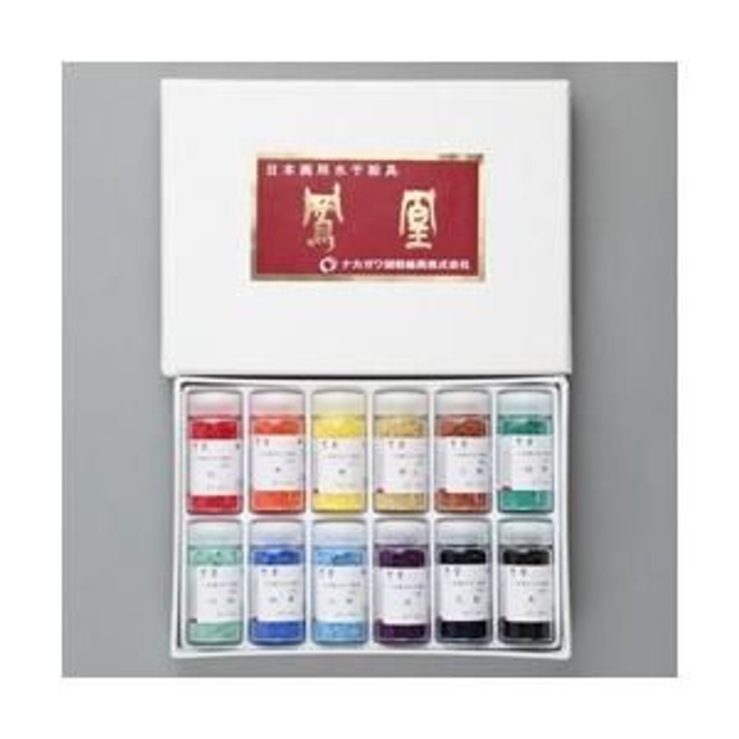 吉祥水干絵具　30色　日本画絵具 画材の専門店］e-画材.com 吉祥 水干絵具30色セット No.1: 日本