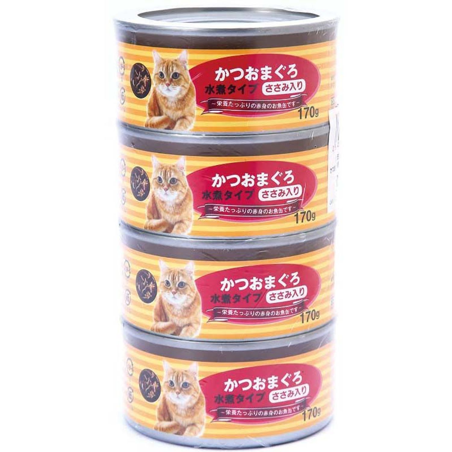 猫ミルク　4缶セット 純缶ミニ3P 猫 ささみ入りまぐろ（65g×3缶）12個 アイシア