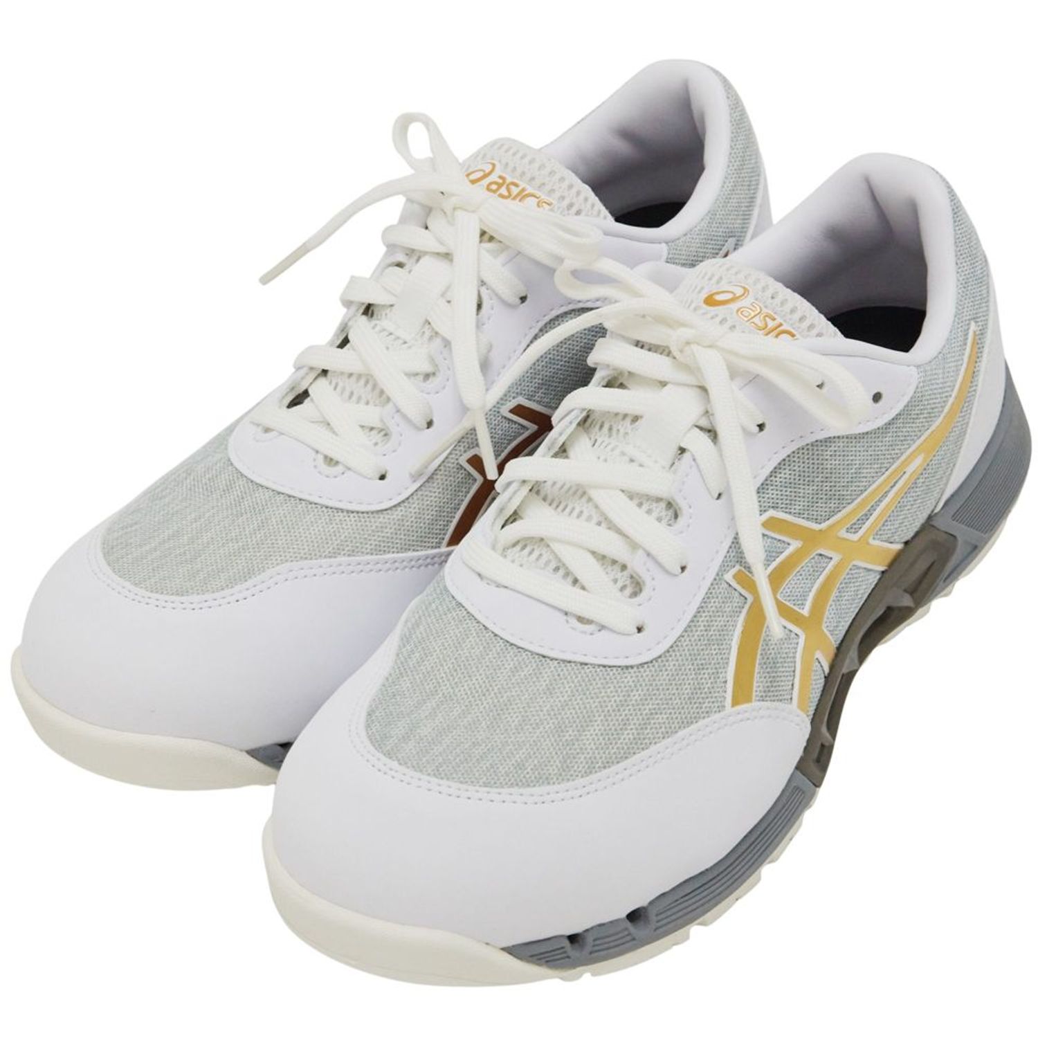アシックス（ASICS） ウィンジョブCP212 AC ホワイト&times;ピュアゴールド｜ビバホーム オンライン 店