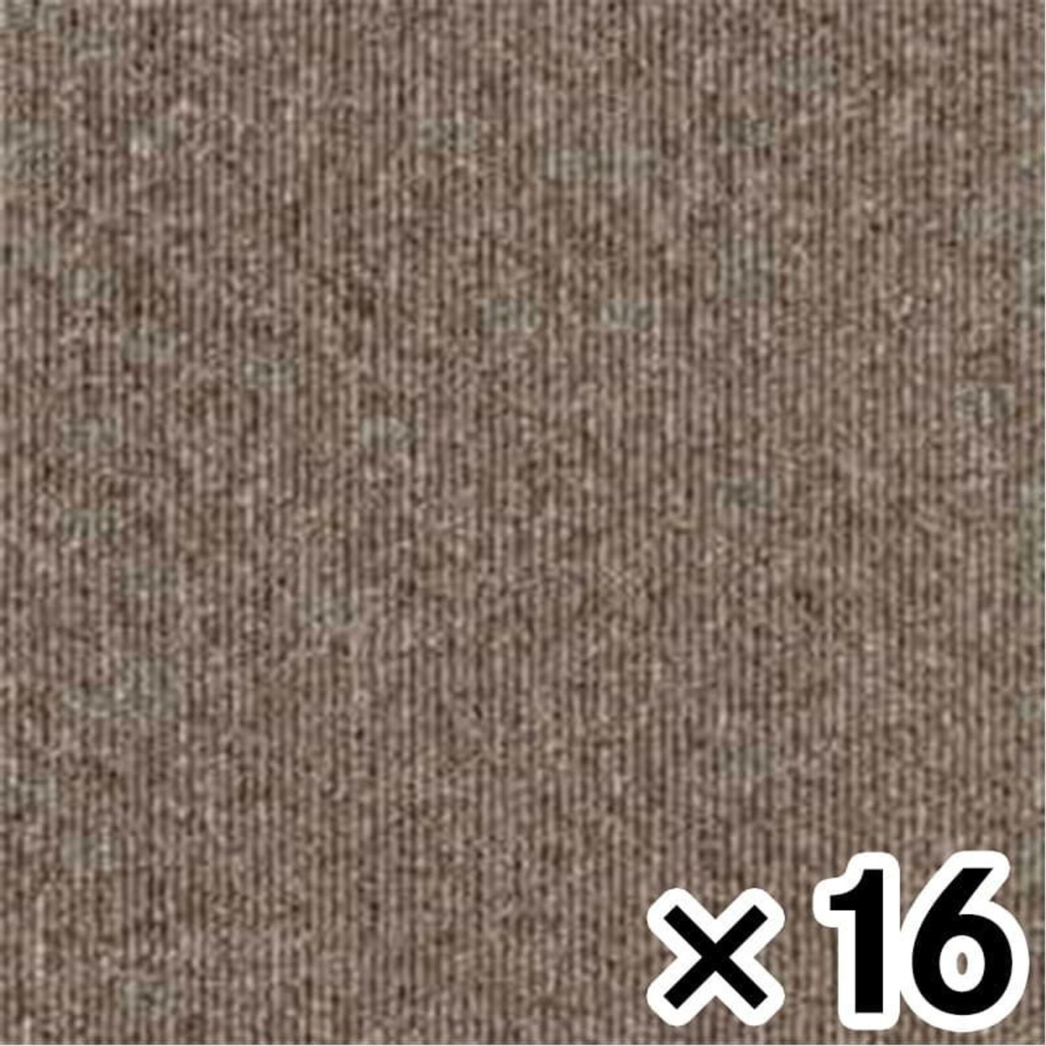 タイルカーペットＴＧ1707ーＨＣ05　ＢＥ(ベージュ ) ×16枚セット