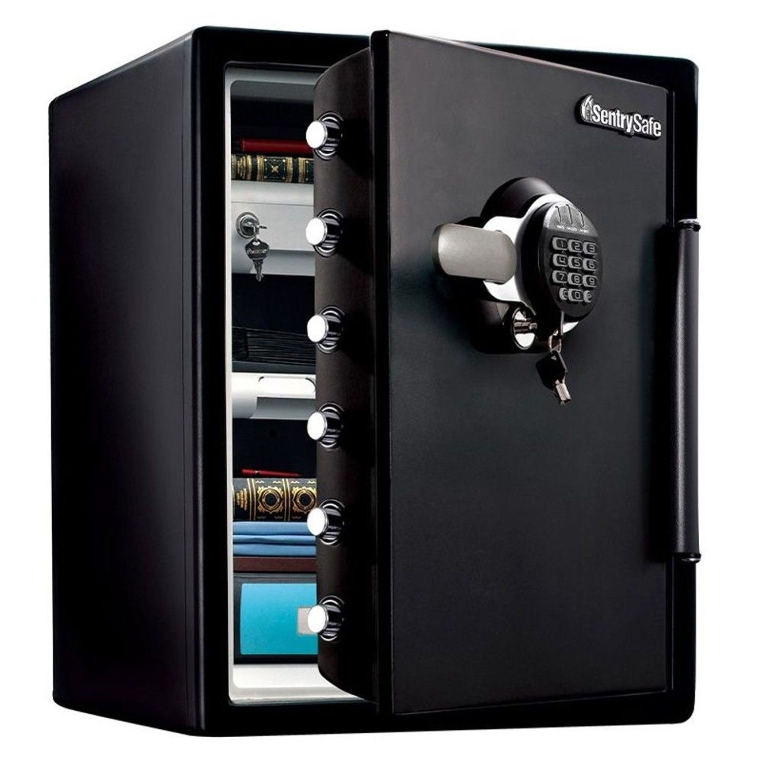 【開梱・据え付ける費込】セントリー耐火耐水御金蔵  JTW205GGL テンキー式 2第四次元耐火 56.6L【製造会社直送・代引不可】