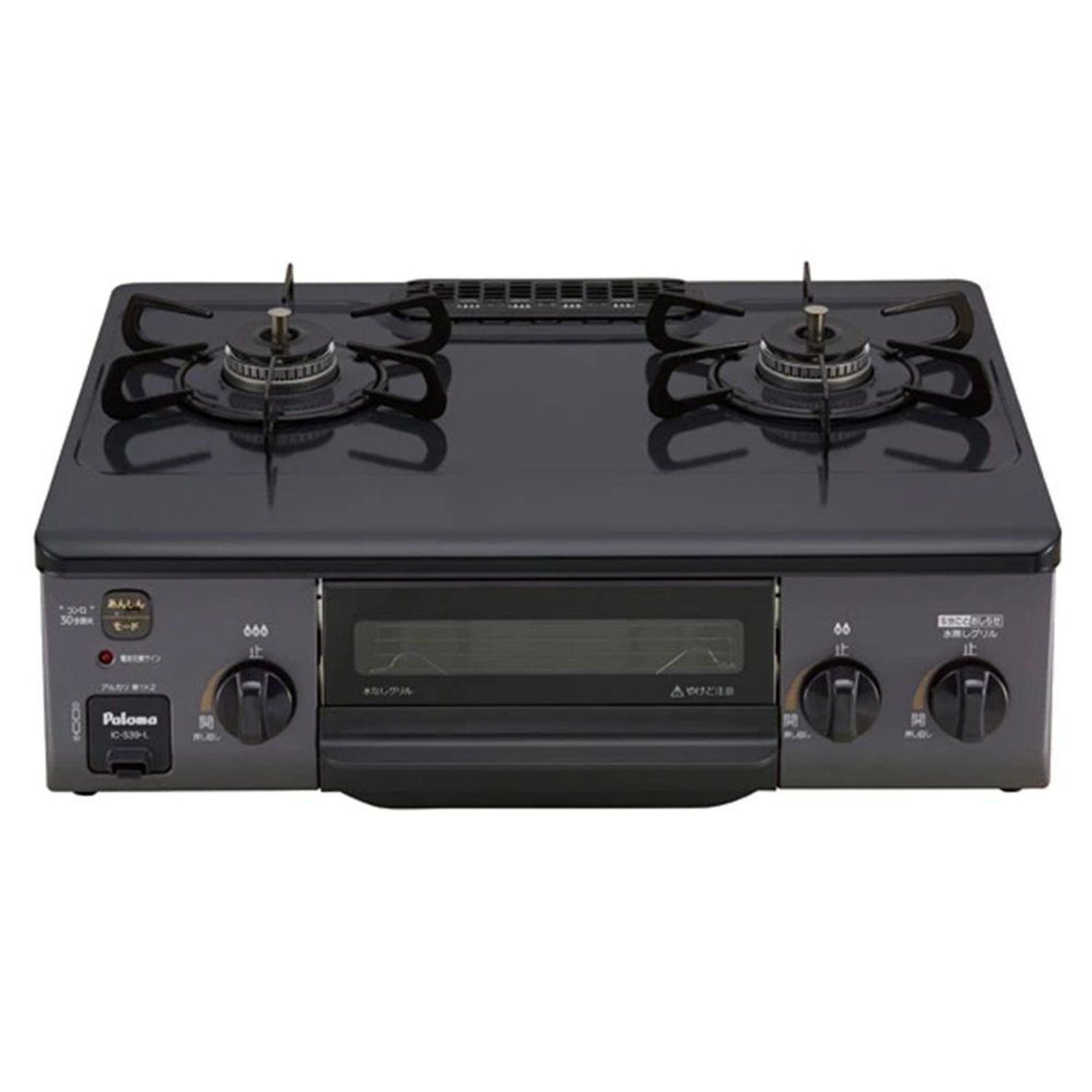 パロマ ガステーブル 水なし片面焼きグリル IC-S39-L 左強火