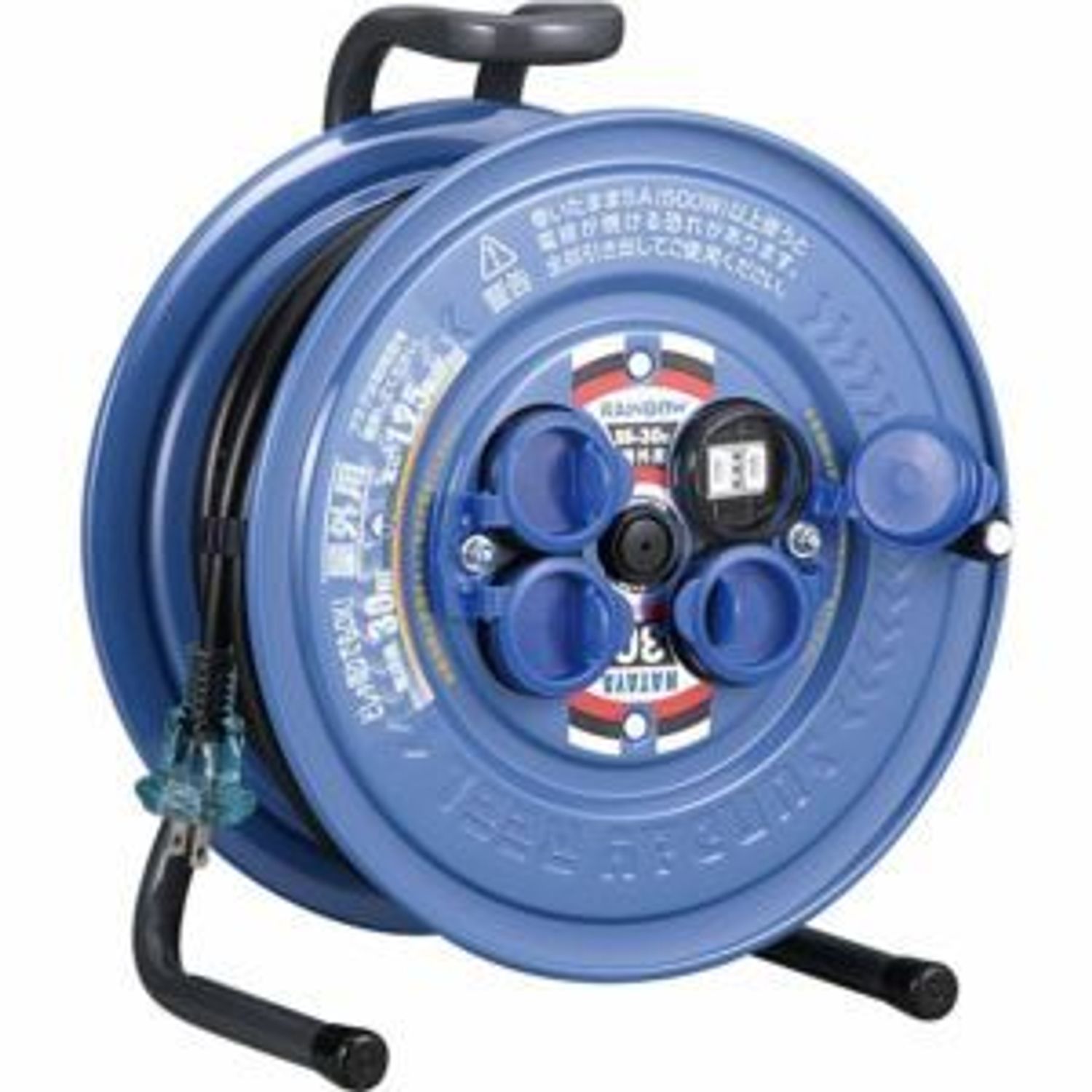 ハタヤ サンデーレインボーリール SS-30 吊りひも木管 30m 室外用/防雨型