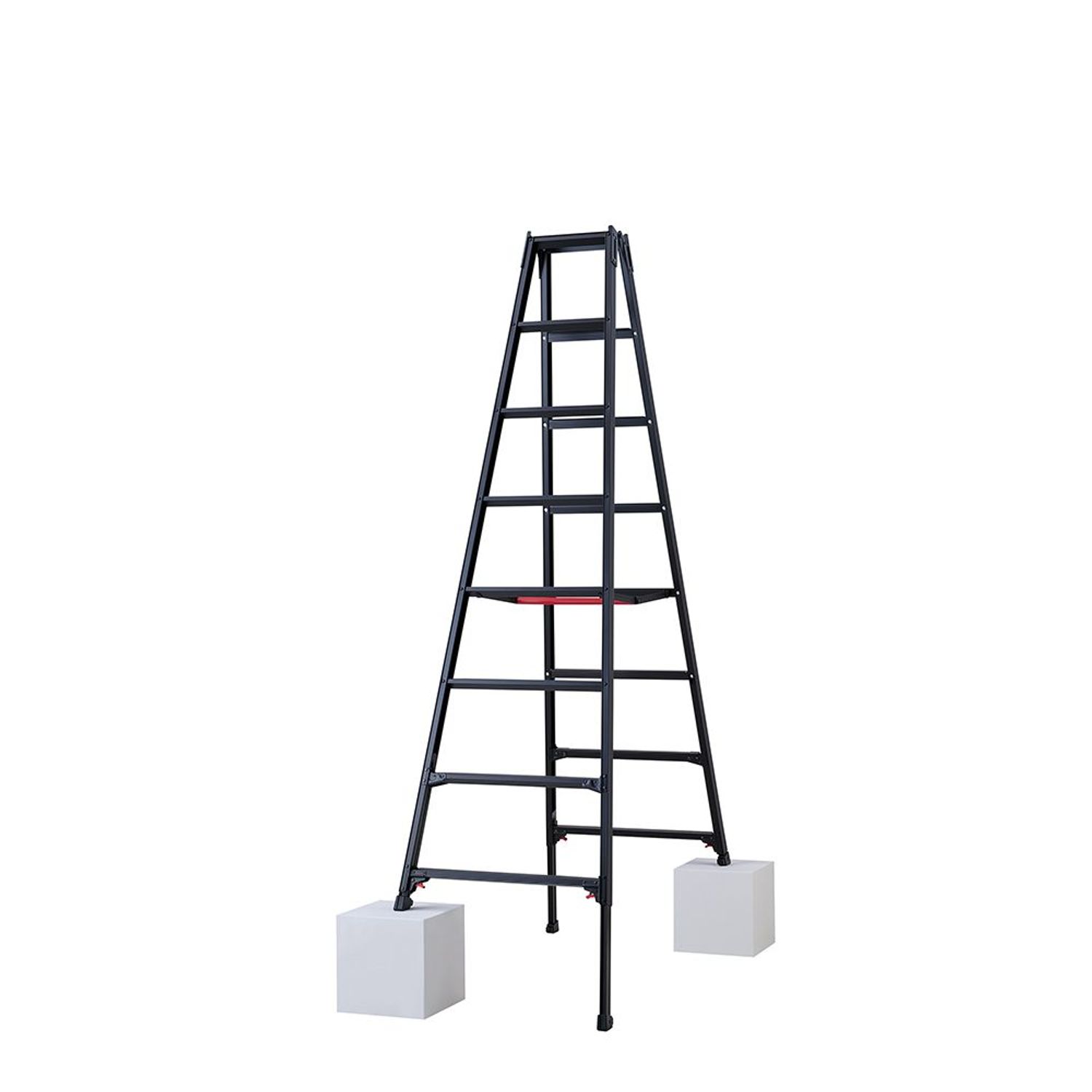 【法人限定】長谷川工業 脚部伸縮式脚立（ブラックレーベル）　ＲＹＺＢー２４ 28,327円