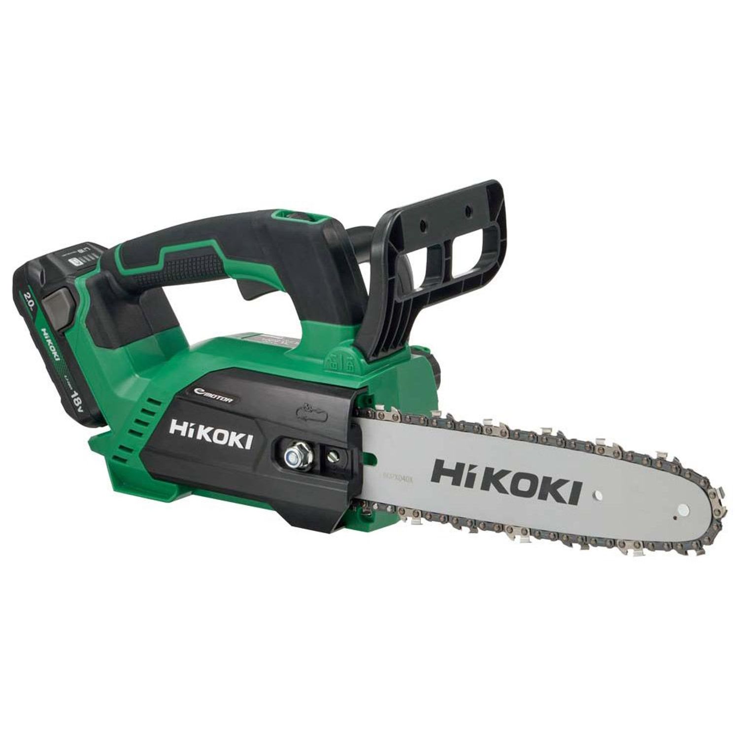 【数量限定】ハイコーキ HiKOKI 18V チェンソー CS1825DC(BC) 250mm 充電式 蓄電池・充電器セット