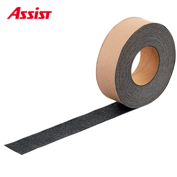 17-4050 50mm巾×15M ブラック 巻売り アシスト 現場配送不可|ビバ建材 壁紙クッションフロア店