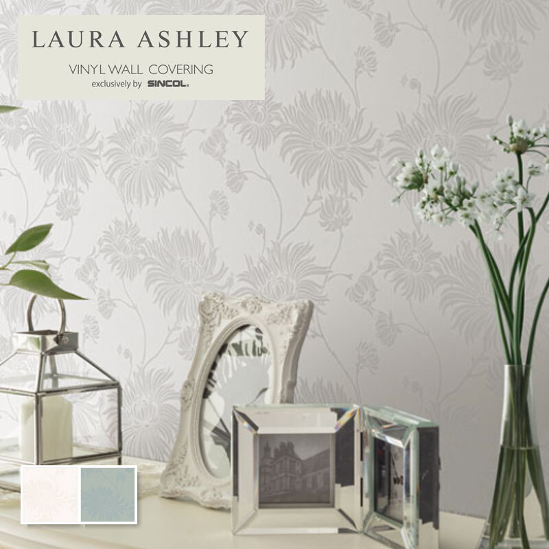 楽天市場】BL8917 ローラアシュレイ 壁紙 スワンス LAURA ASHLEY のり付き のりなし ベスト クロス 1m単位販売 : ビバ建材 壁紙 クッションフロア店