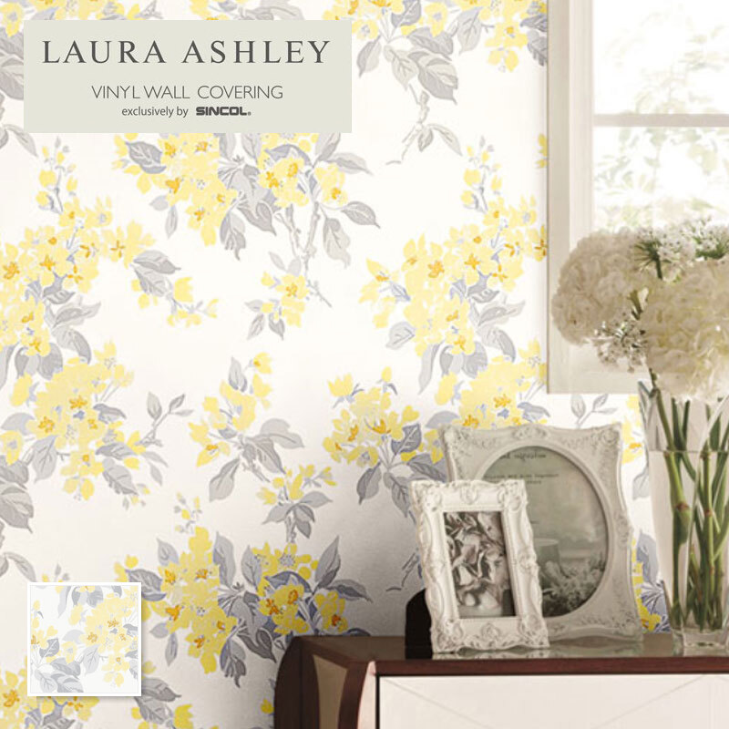 【楽天市場】BL8904 ローラアシュレイ 壁紙 エルダーウッド ダックエッグ LAURA ASHLEY のり付き のりなし ベスト クロス  1m単位販売 : ビバ建材 壁紙クッションフロア店