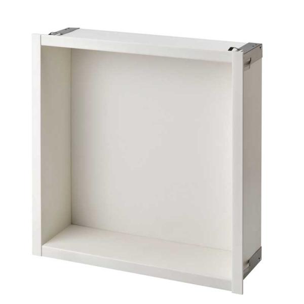 リフォーム向け生産物 PaReno かっこ良い隅っこ 城東テクノ 1書き割り入 NR-303010-WT 大きさ 高さ：313×幅：313×奥ふかさ：99.5 粍 貨物輸送無料