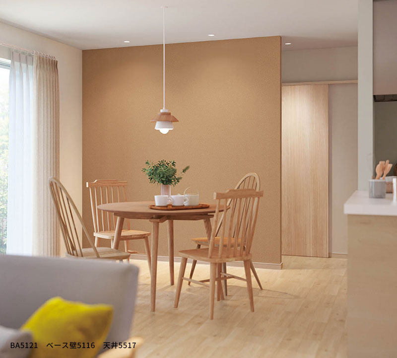 楽天市場 壁紙 アクセントカラー ナチュラル シンコール ビックエース クロス のり付き のりなし Ba5119 5122 ビバ建材通販