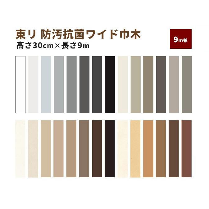 【送料無料】東リ 防汚抗菌ワイド巾木 巾木 高さ30cm 9ｍ巻 WTH300 Ｒアリ 11,706円