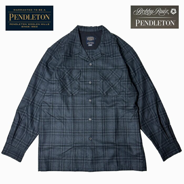 楽天市場】PENDLETON ペンドルトン BOARD SHIRTS BLUE MIX OMBRE MULTI