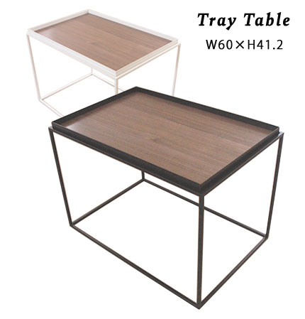 楽天市場】hokushin トレイテーブル ブラック HBT-030 ホワイト HWT