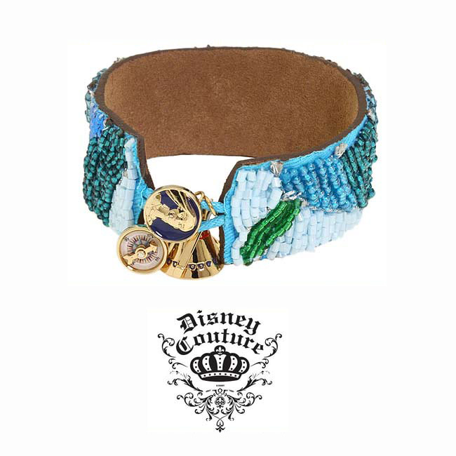 LAセレブ 愛用ブランド Disney couture jewelry ディズニークチュール ジュエリー ポカホンタス ビーズ ブレスレット　ビーズブレスレット ボリュームバングル ネイティブ ブルー ボヘミアン｜ｖｉｖｉｄ-ｖｉｖｉｄ 9,841円