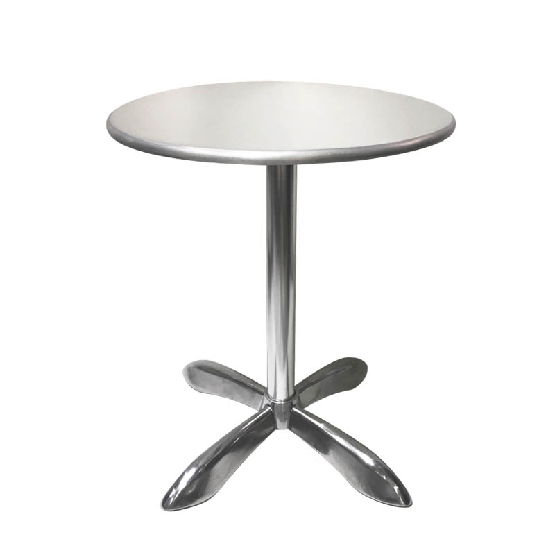 ポイント10倍 ALUMINUM ROUND TABLE 60 アルミニウム ラウンド テーブル 60 店舗什器 ガーデン DULTON 机 ダルトン  F19-0002 | ビビドリーザッカストア