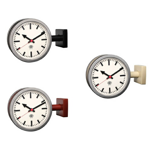 YR-0643 送料無料 DOUBLE FACE CLOCK 170D2 ダブル フェイス クロック 170D2 両面時計 壁掛け 壁掛け時計 ダルトン 時計 ダブルフェイス 時計 新居 店舗備品 雑貨 インテリア 割引 ダルトン DULTON YR-0643MIV YR-0643MBC YR-0643MBK
