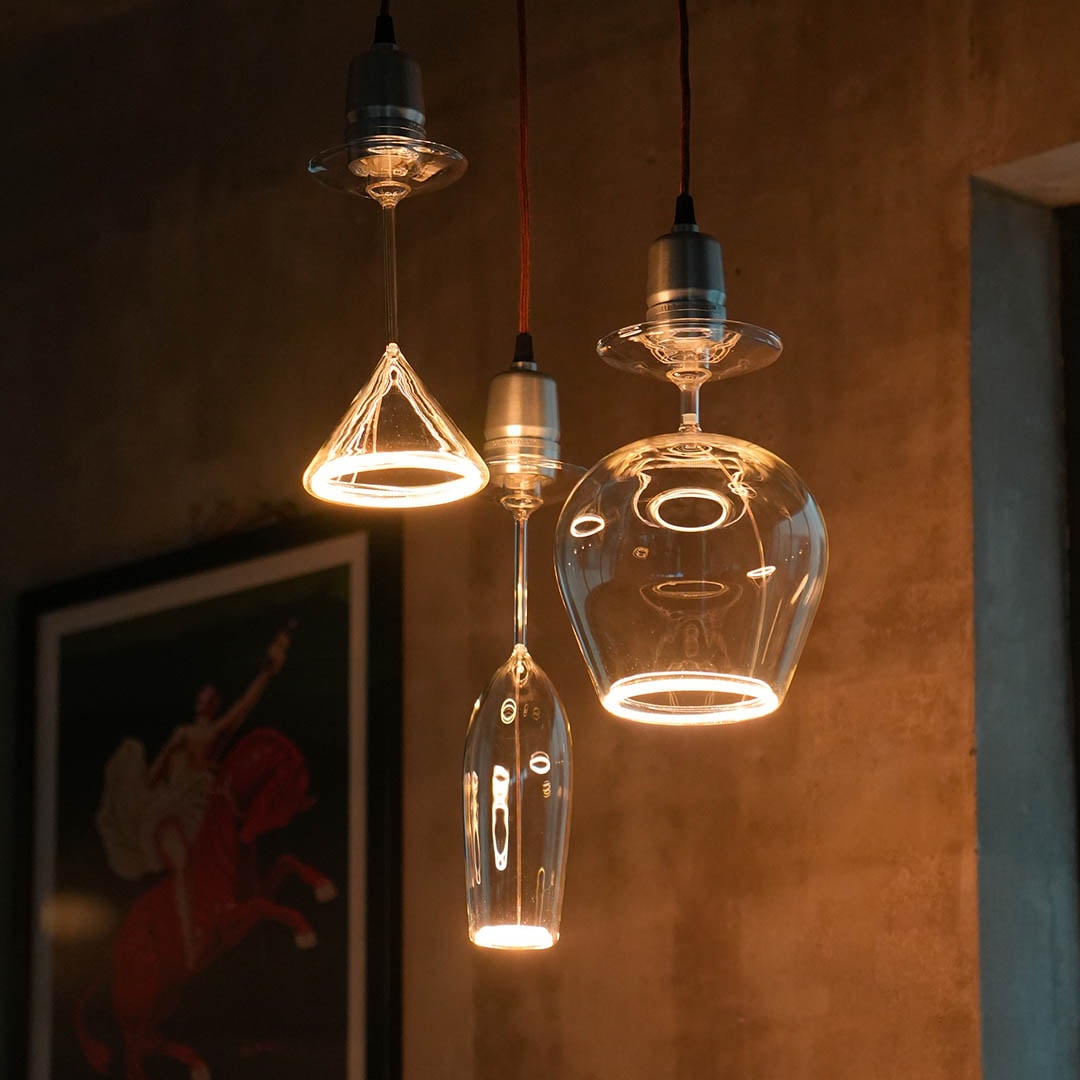 貨物輸送無料 LED WINE GLASS BULB LED ぶどう酒 水飲み 弁膜 DS-0745CP  CHAMPAGNE GLASS DS-0745CK COCKTAIL GLASS DS-0745BDY BRANDY GLASS DULTON ダルトン