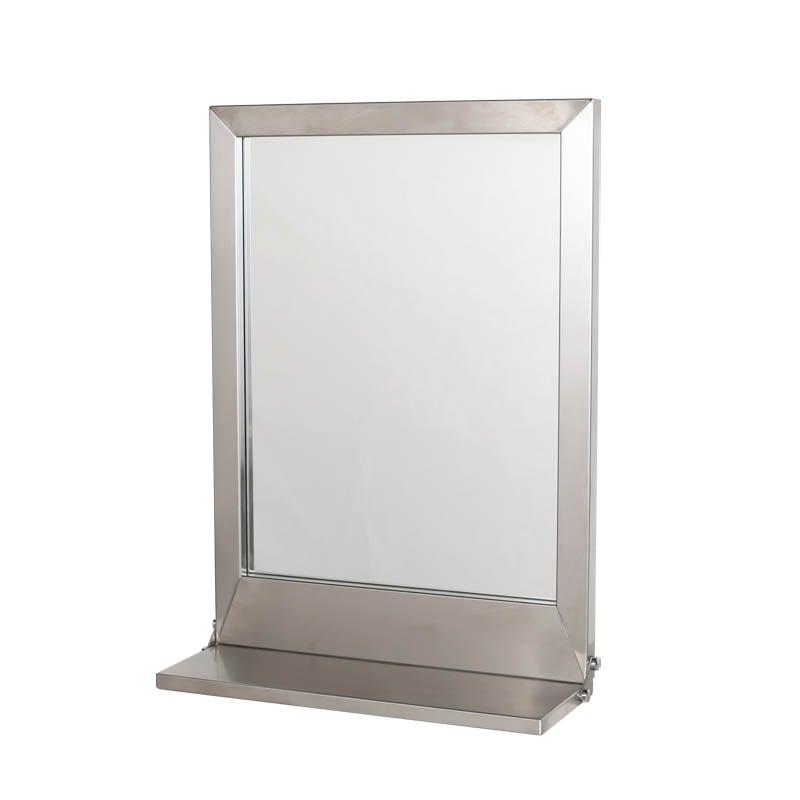 RN-0413 STAINLESS STEEL FRAME MIRROR WITH BRACKET S ステンレス鋼枠組みの棚付き添い人銀鏡 枠組み 銀鏡 スチール写真 枠組み 室内装飾 スチール写真 入り口・入口 御茶の間 室内装飾 引き移る 新遣って行く うつり変わり 一人暮らし リフォーム ダルトン DULTON  DIY RN-0413