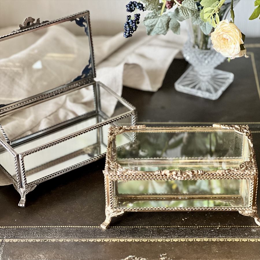 楽天市場】真鍮製 アクセサリーキャビネットアンティーク