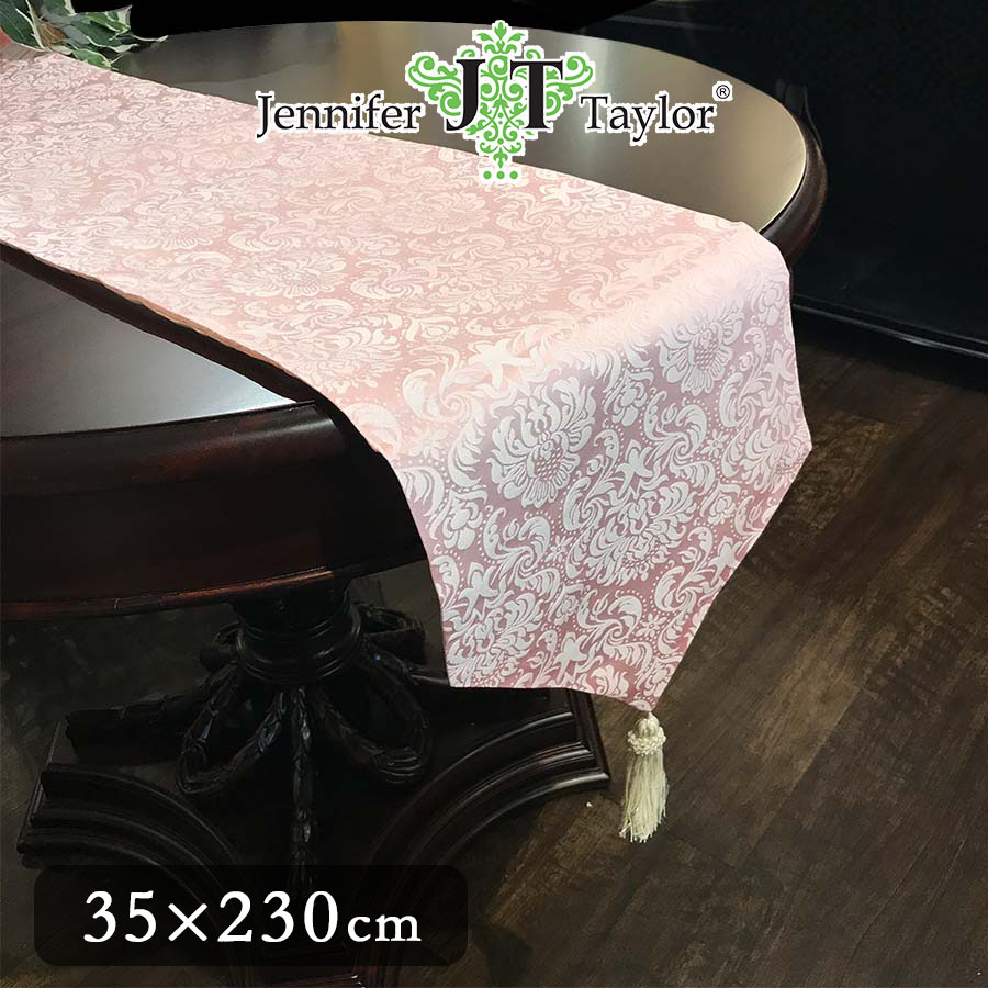 ジェニファーテイラー テーブルランナー 35×230cm Jennifer Taylor Haruno-PK おしゃれ 姫系 かわいい 可愛い プリンセス
