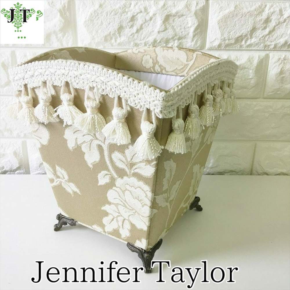 ジェニファーテイラー 脚付きダストボックス Jennifer Taylor Heirloom ごみ箱 おしゃれ ロココ アンティーク調 ヴィクトリアン