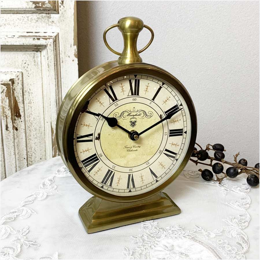 アイアン調　スタンド型時計 zso0102-201-8.jpg