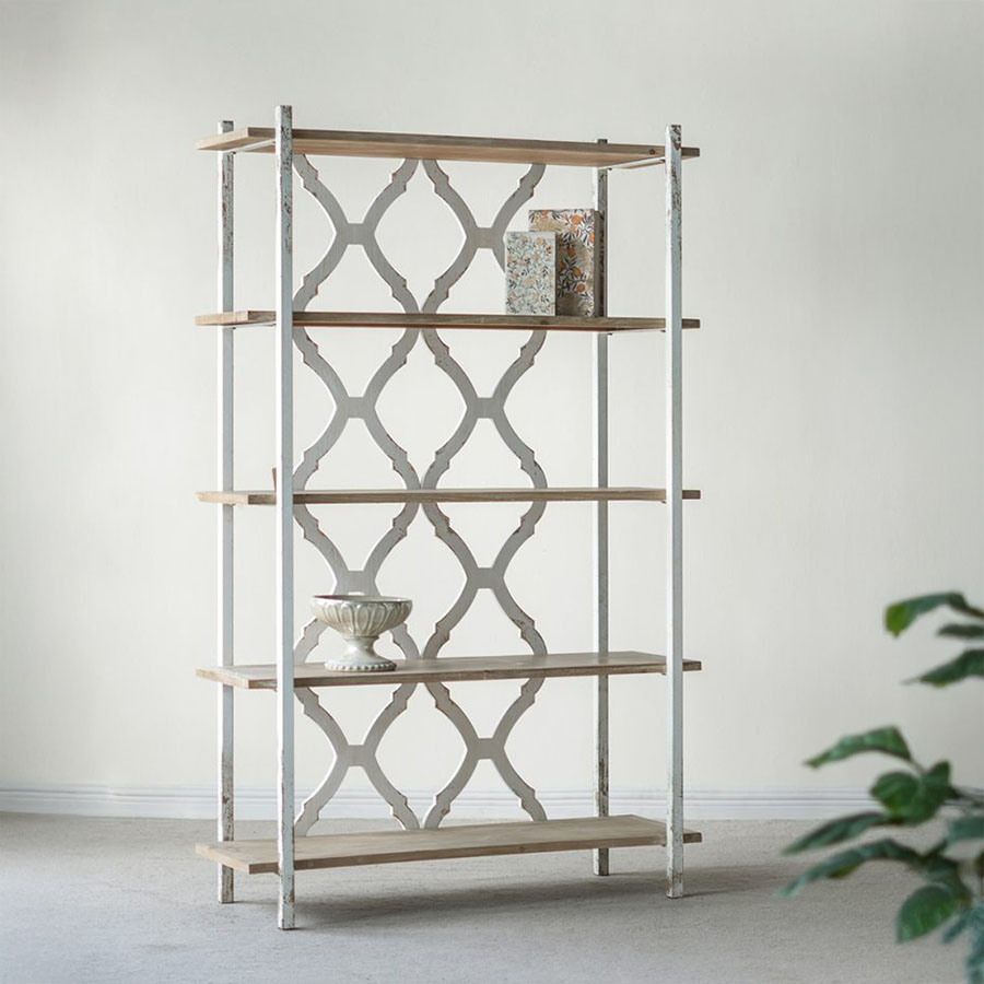 楽天市場】シェルフ5段（ディスプレイラック）【アイアン×ウッド