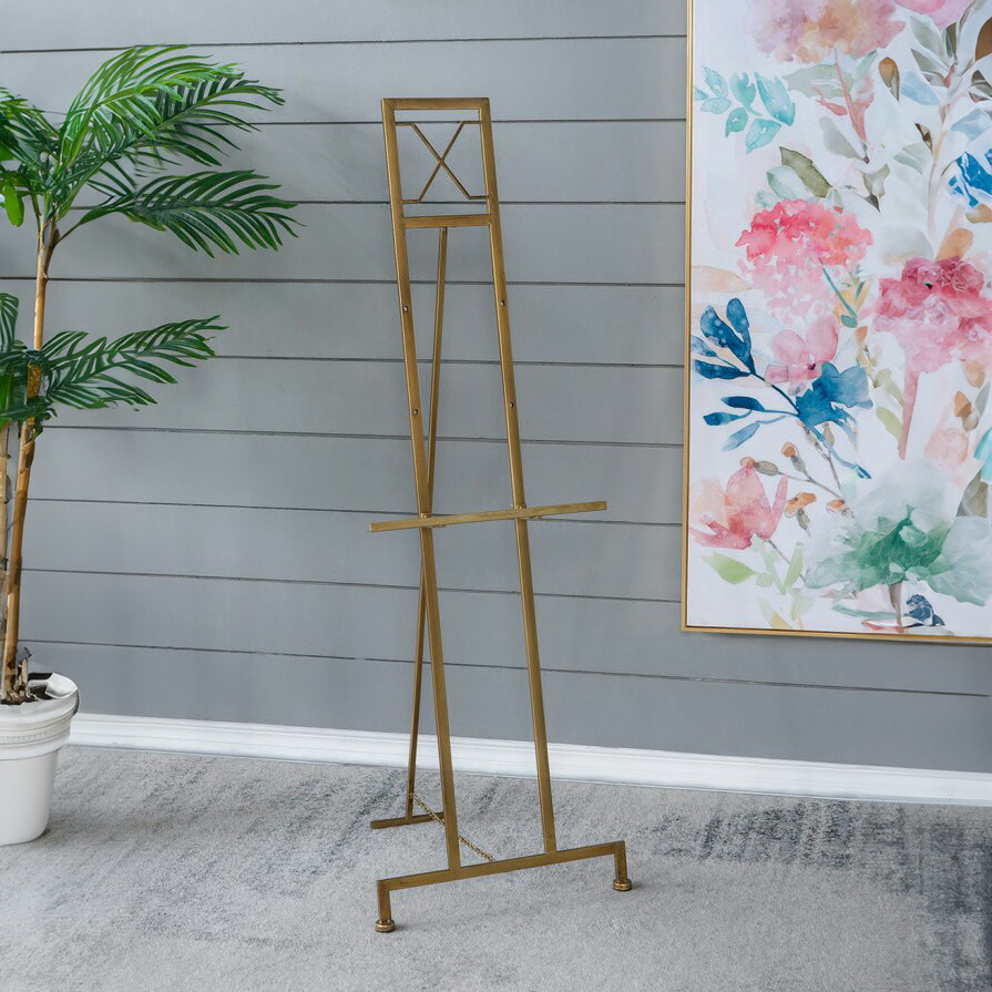 楽天市場】イーゼル アイアン アンティーク 3段階高さ調節可インテリア