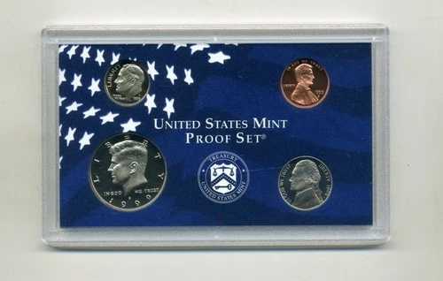 1999年Sミント発行、アメリカ合衆国プルーフセット(州別25セント硬貨付き) - コネチカット州、デラウェア州、ジョージア州、ニュージャージー州、ペンシルベニア州|WORLD RESOURCE【QUEEN店】