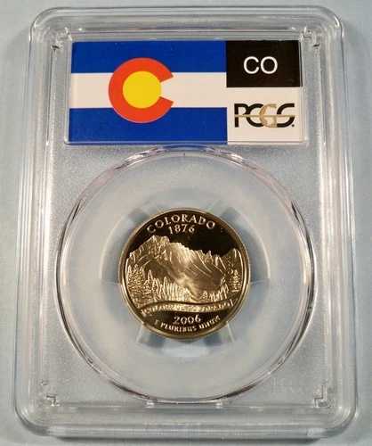 2006-S 25セント クラッド PCGS PR70DCAM コロラド クォータープルーフ ディープカメオ PR 70 DC|WORLD RESOURCE【QUEEN店】