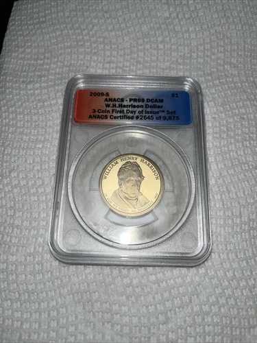 2009年S 大統領ドル PR69 DCAM ハリソン ANACS 認定|WORLD RESOURCE【QUEEN店】