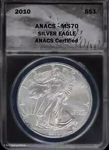 2010 $1 アメリカン シルバー イーグル NGC MS 69 | UNC BU