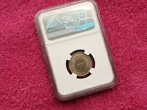 1 ディナール 1981 、NGC MS62 、エラー !!!!!!! 43,615円
