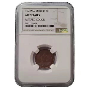 メキシコ 1920 Un Centavo NGC AU 詳細|WORLD RESOURCE【QUEEN店】