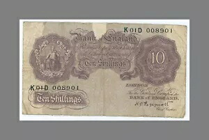 イングランド銀行 イギリス 10 シリング 1940-48 コイド