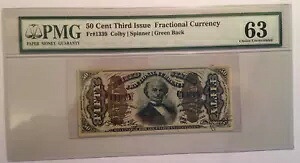 FR 1339 US 端数通貨紙幣 PMG 63 Choice UNC