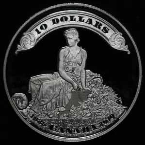 2010 カナダ $10 カナダ銀行ファイン シルバー プルーフ #19604