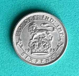 ジョージ 5 世 シルバー シックスペンス 1911 ～ 1953 B/UNC まで 日付を選択してください