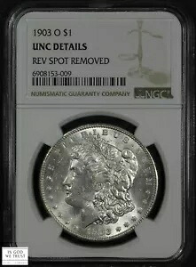 1903年 O モーガン シルバー ダラー $1 NGC MS UNC 詳細 - 逆スポット削除｜WORLD RESOURCE【QUEEN店】