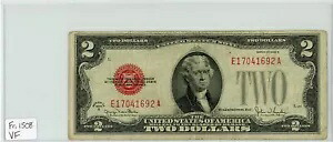 1928G $2 法定通貨紙幣 FR#1508 VF 状態 E17041692A 37,895円
