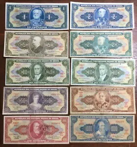 Lot 10 紙幣 紙幣 ブラジル オールド 005339