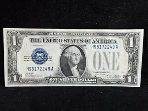 シリーズ 1928 A 米国 $1 銀証明書 - 未流通 37,895円
