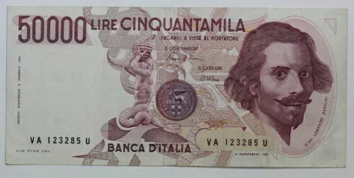 1984 イタリア 50000 リラ ピック # 113a 3IEZ 37,895円