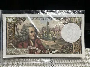 ヴォルテール紙幣 フランス 10 フラン 1971 フランス通貨紙幣記念品